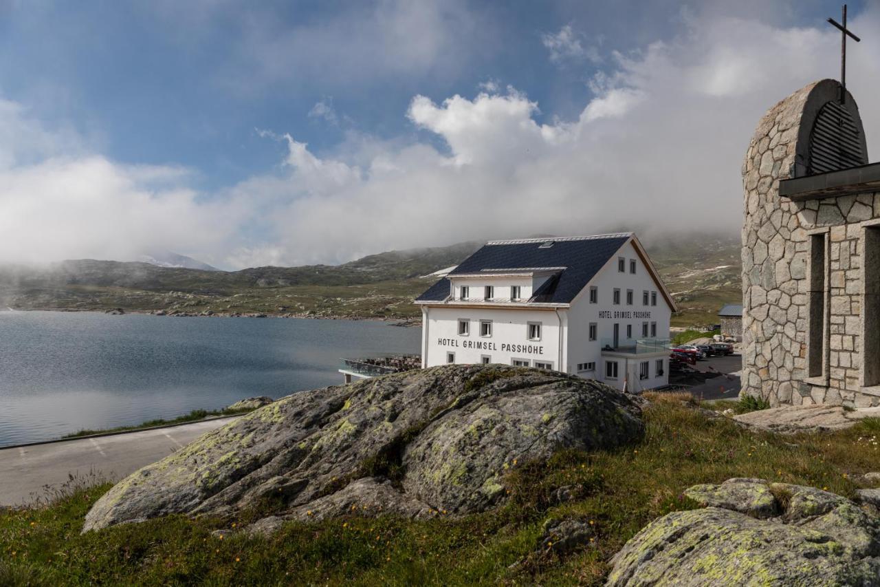 Hotel Grimsel Passhöhe Oberwald Exterior foto