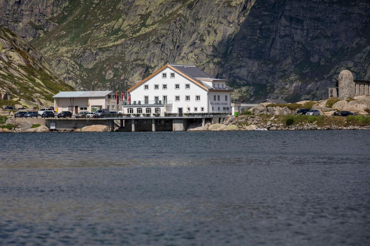 Hotel Grimsel Passhöhe Oberwald Exterior foto