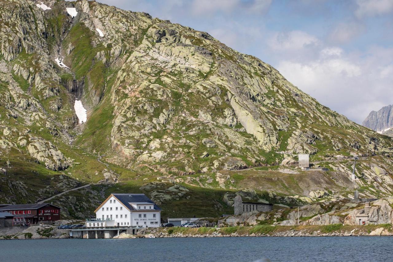 Hotel Grimsel Passhöhe Oberwald Exterior foto