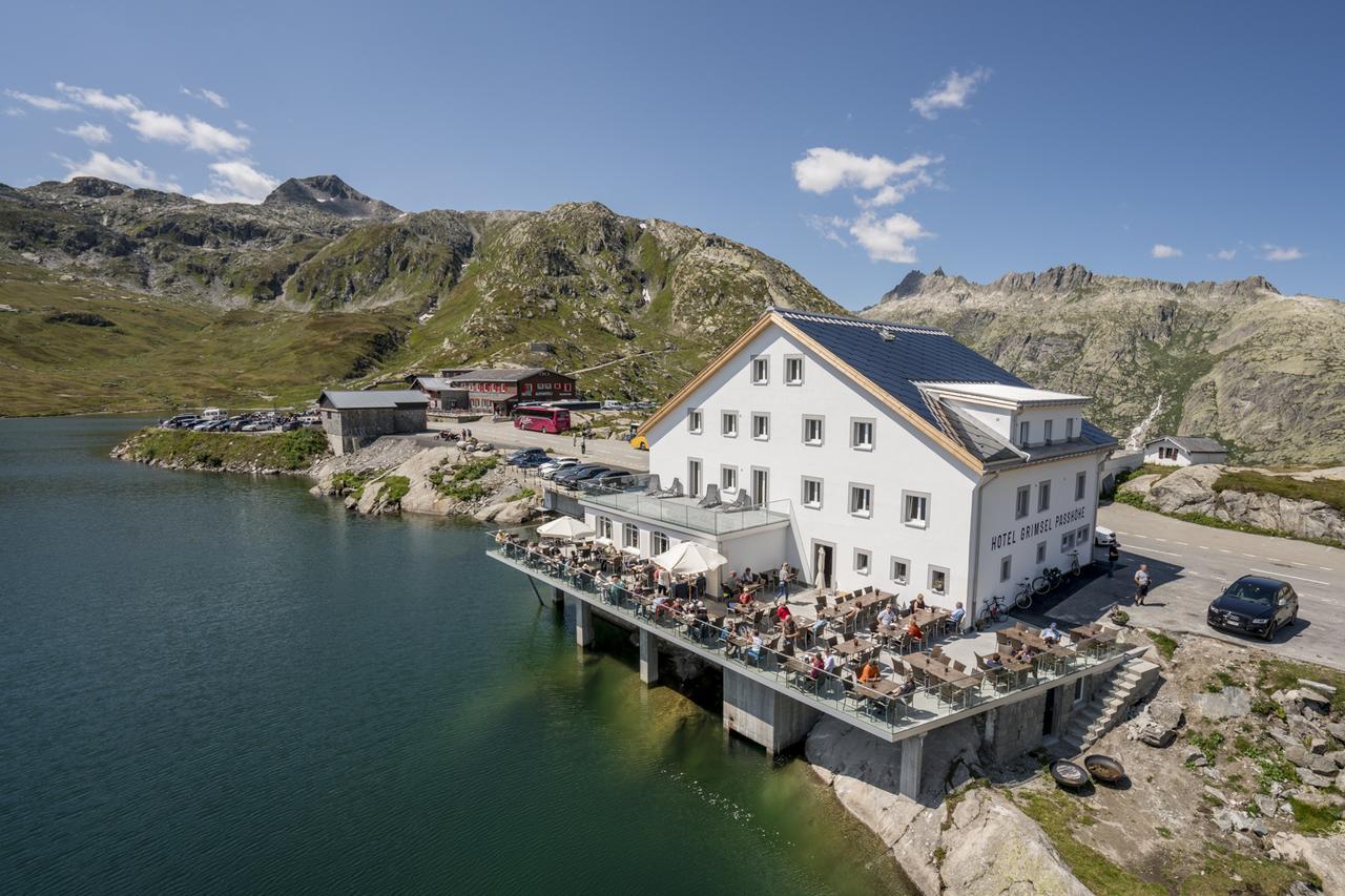 Hotel Grimsel Passhöhe Oberwald Exterior foto